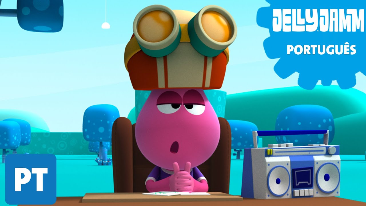 Jelly Jamm Português. EP 45 O Concurso De Dança. Desenhos animados em português completos