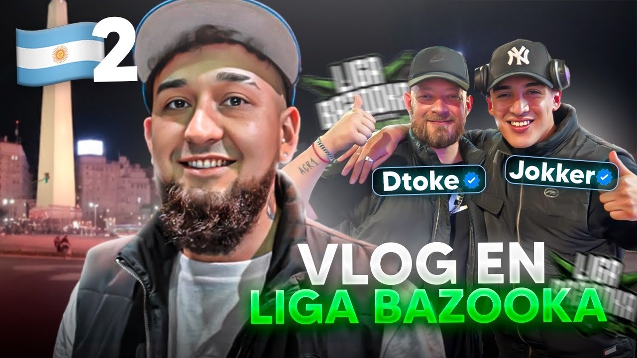 VLOG EN LIGA BAZOOKA CON JOKKER Y ASTRO | DÍA 2 EN ARGENTINA 🇦🇷