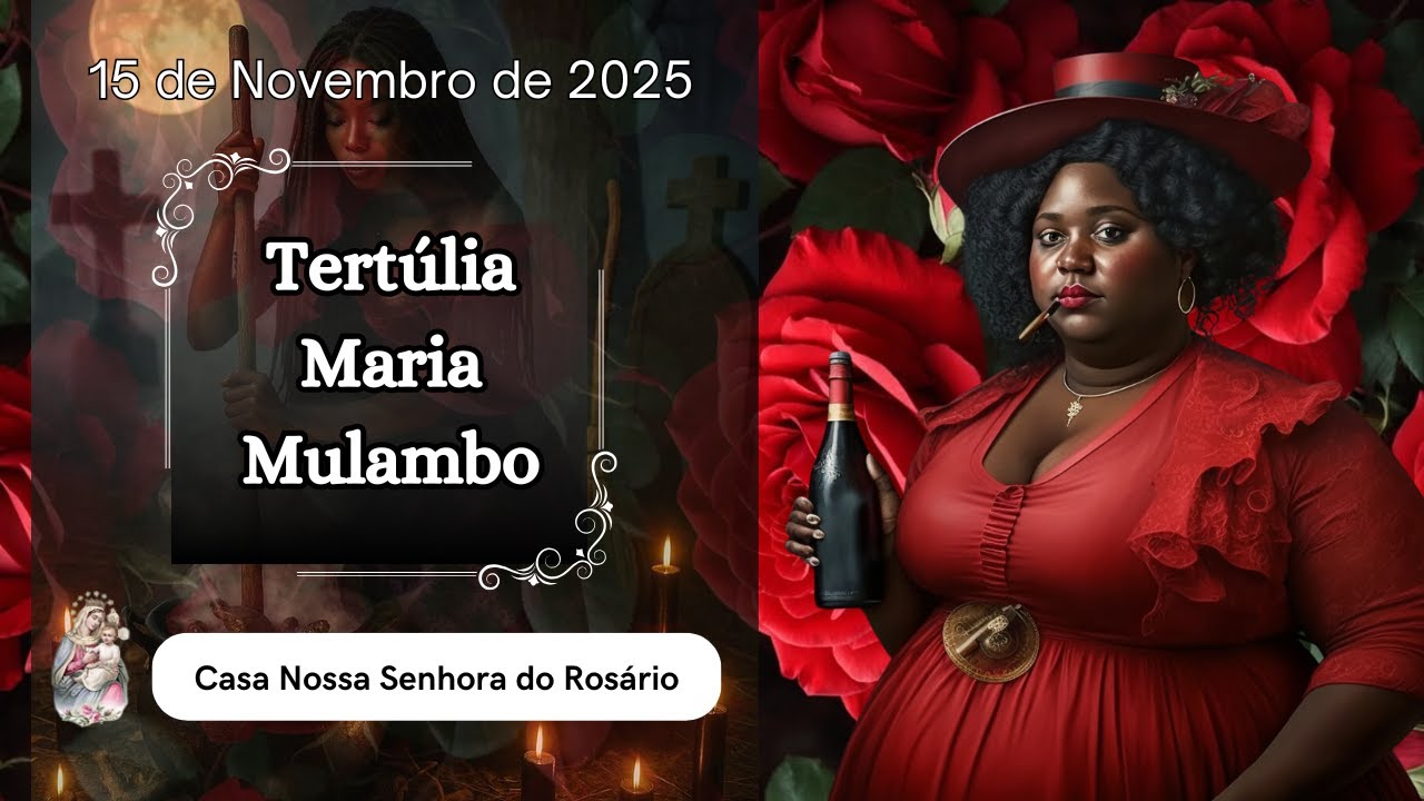 Tertúlia com Maria Mulambo | 15 de Novembro de 25 | 