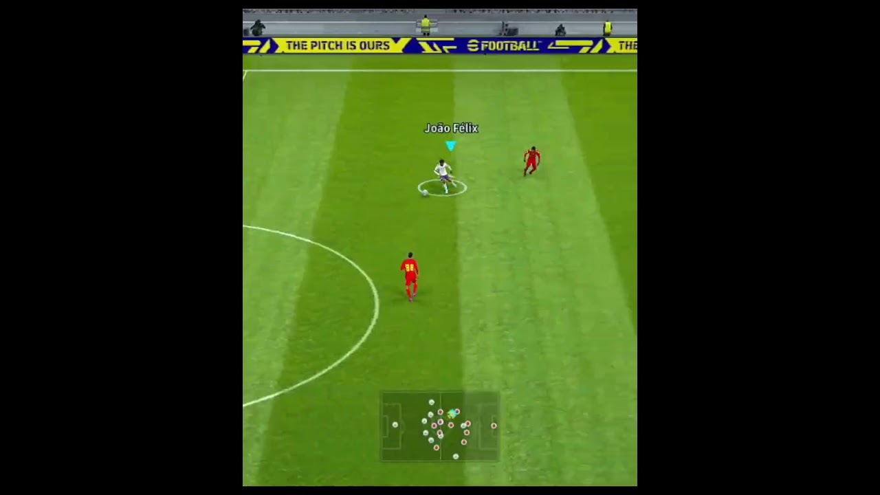Dribbling skill 💗 #pes23mobile #pesskills