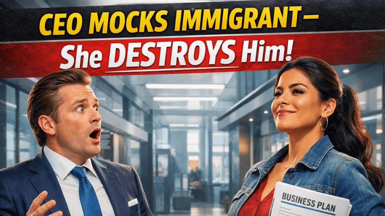 Rich CEO Disrespects Immigrant Entrepreneur, Her Bold Move Leaves Him Stunned and Speechless