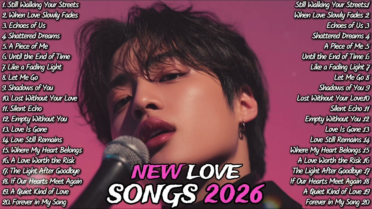 New Love Songs 2026 | Romantic Songs Playlist – Relaxing Love Ballads | Easy Listening Music