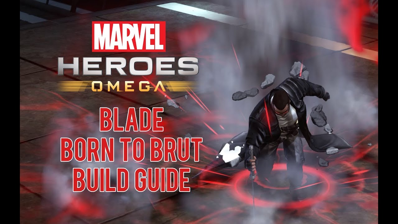Blade 'Born to Brut' Build Guide - Marvel Heroes Omega (PS4/XBOX)