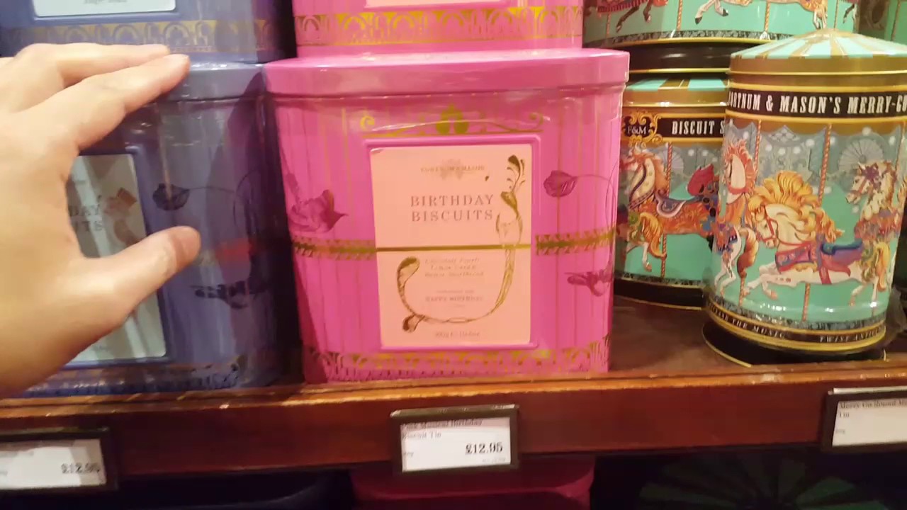 Fortnum & Mason musical tins! $15 - $30