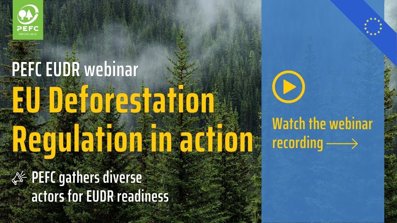 PEFC EUDR webinar: EUDR Deforestation Regulation in action