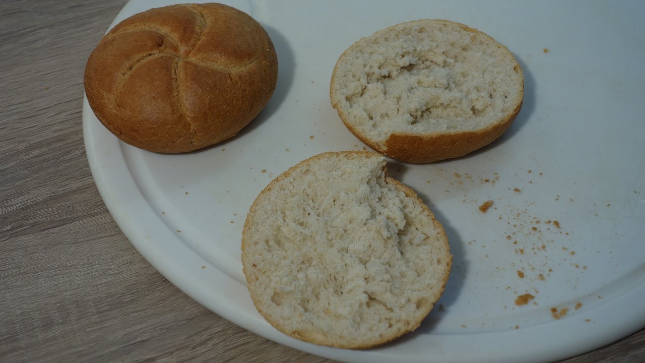 altbackene Brötchen aufbacken
