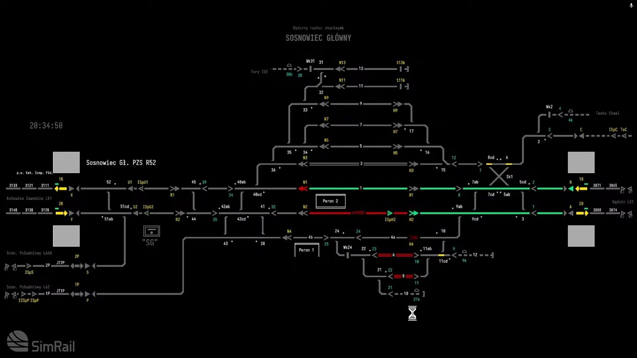 🔴LIVE YOUTUBE GRA SIMRAIL THE RAILWAY SIMULATOR DYŻURNY RUCHU POCIĄGI TRAIN KOLEJ  MULTIPLAYER PL 3