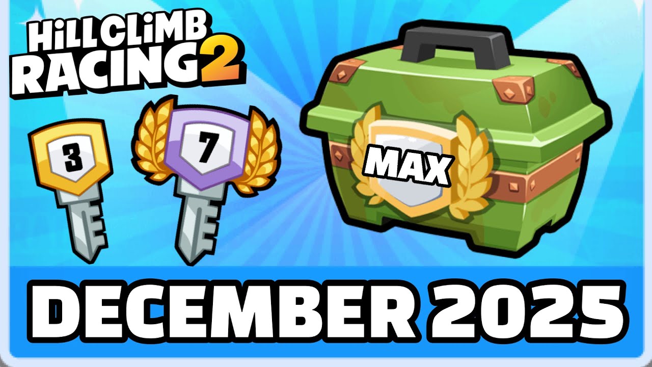 🔥ALL ADVENTURE KEYS DECEMBER 2025 - Hill Climb Racing 2