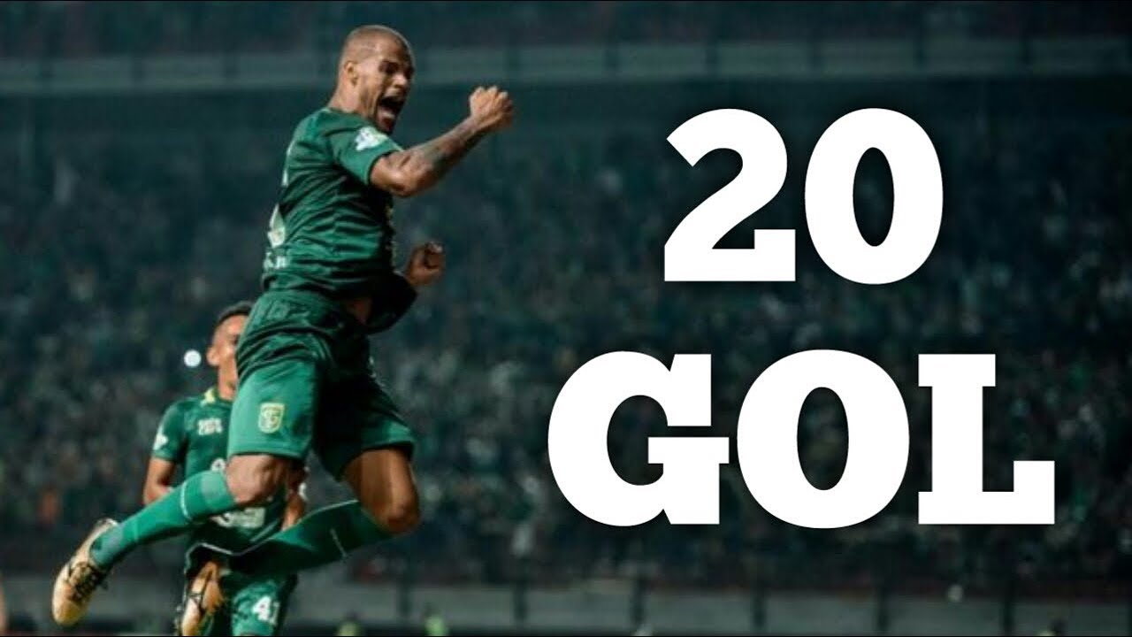 20 GOL DAVID DA SILVA BERSAMA PERSEBAYA DI GO-JEK LIGA 1 2018