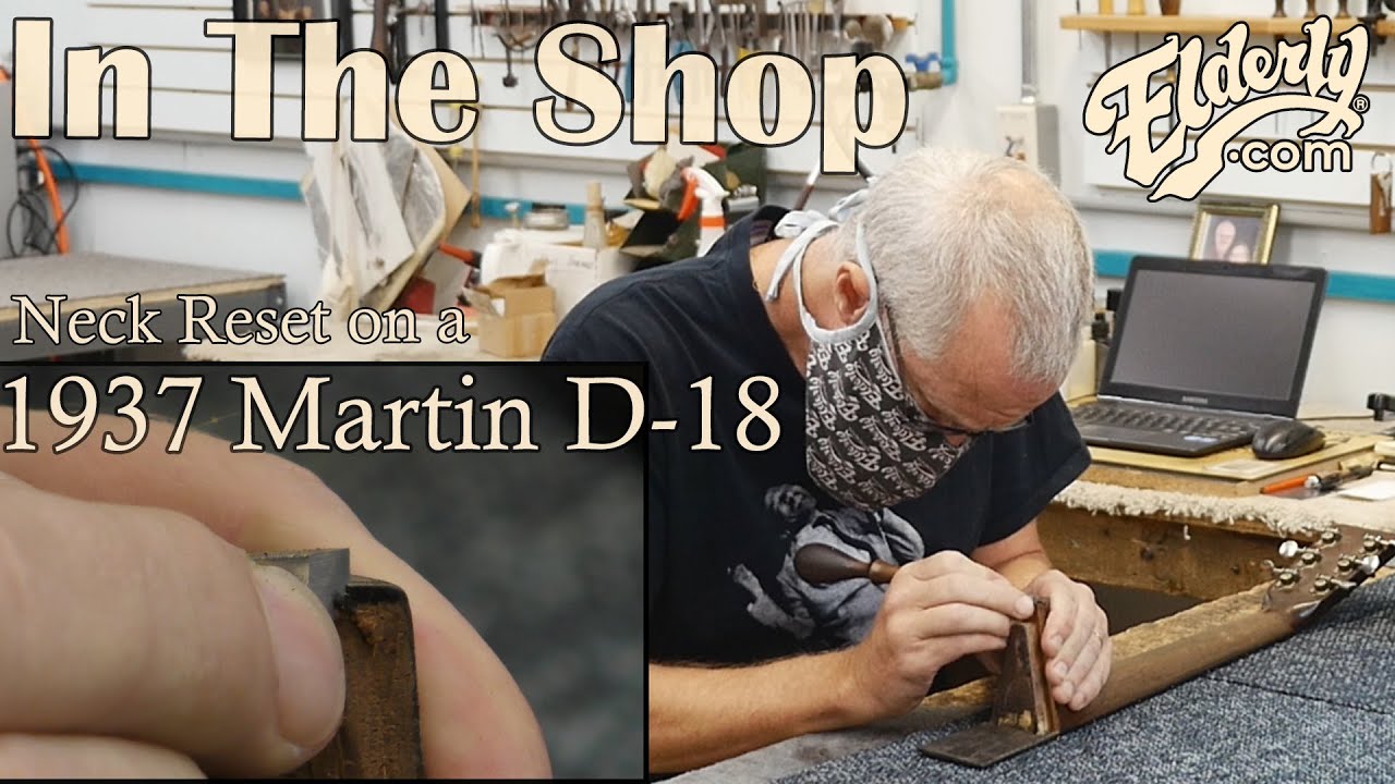 In The Shop: Neck Reset on a 1937 Martin D-18 | Elderly.com