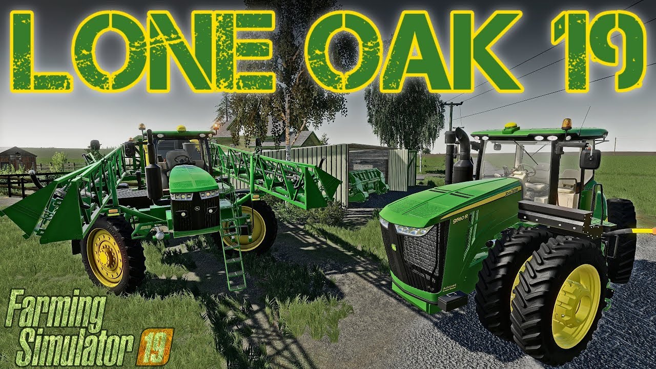 REBUILDING THE BIG JOHN DEERE FARM! | Lone Oak 19 FS19