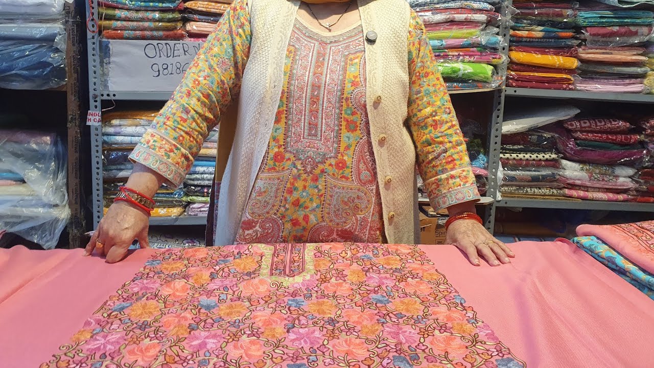 Sale Sale Sale Beautiful Designer Woollen Party Wear Suit Material for Ladies 👌💘💗💖🥰🌹