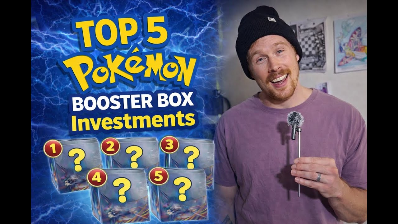 Top 5 Pokemon Booster Box Investments