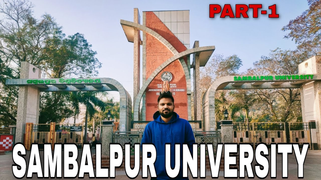 Sambalpur University , What is inside University Campus  ? 🤔(Part-1 ) 🏫🏘️