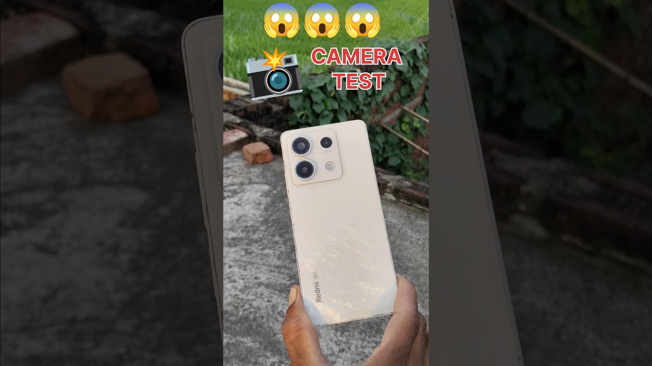REDMI NOTE 13 5G 📸 CAMERA TEST 🤳😱😱