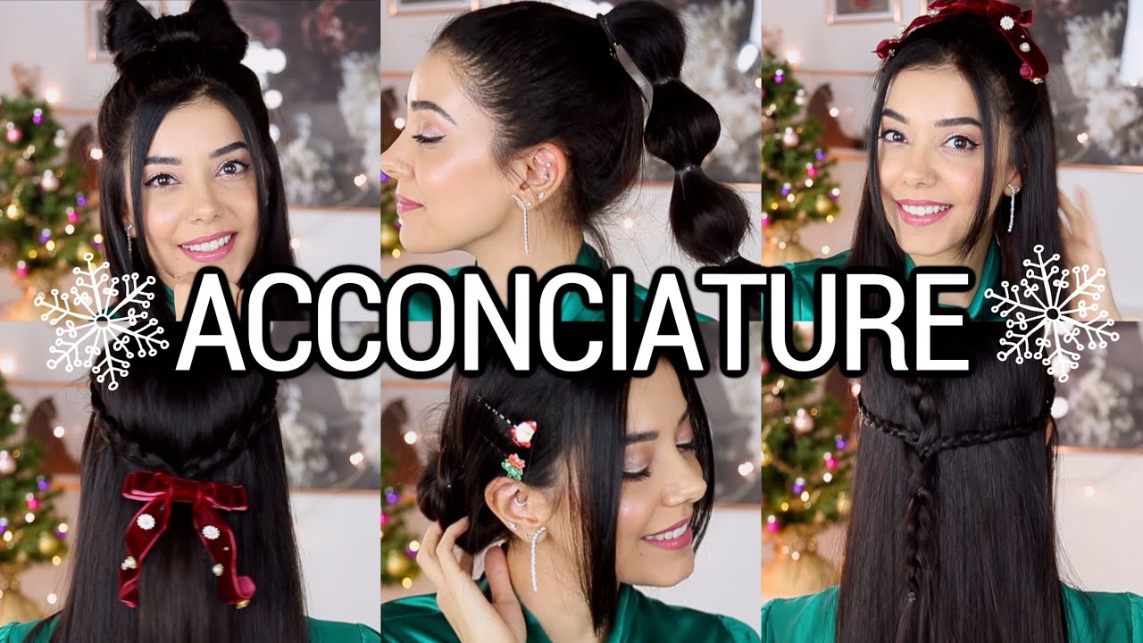 ACCONCIATURE FACILI E VELOCI PER LE FESTE *NATALE 2021* FIOCCO DI CAPELLI | Vanessa Ziletti