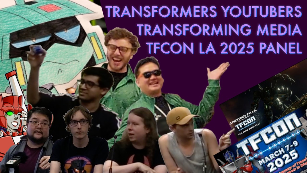 Transformers Youtubers Transforming Media - TFcon LA 2025 Panel