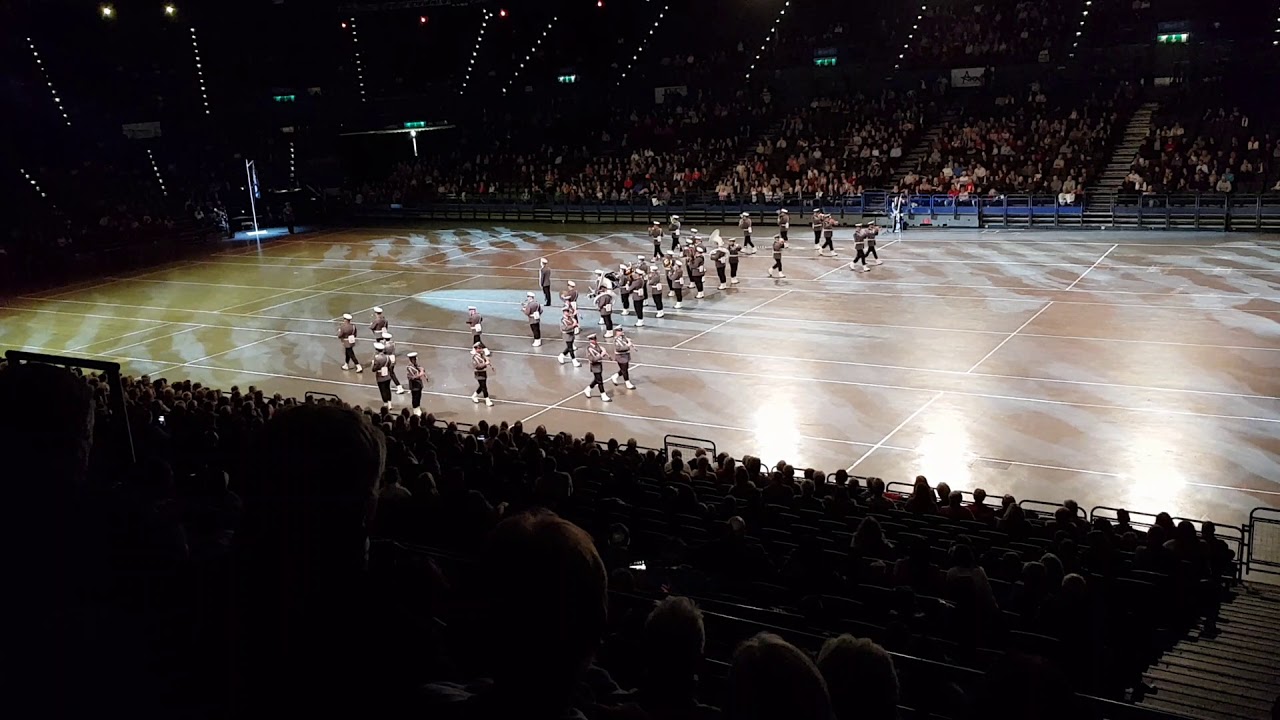 The Warsaw Police Band from Poland - Birmingham Tattoo 2017