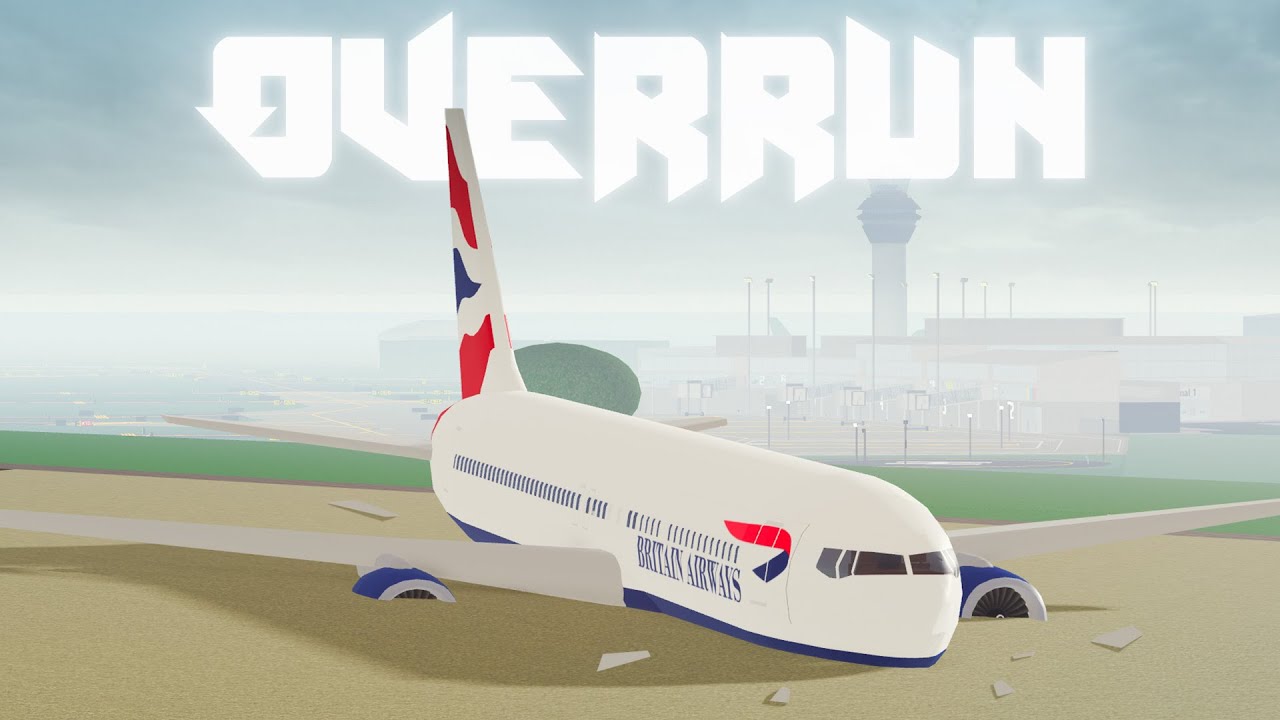 OVERRUN — История крушения самолёта в Roblox
