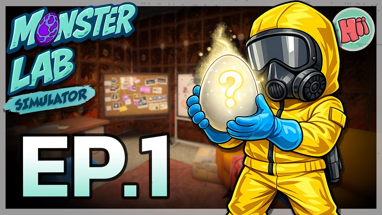 เปิดห้องทดลองลับ สังเคราะห์ไข่มอนสเตอร์ปริศนา! | Monster Lab Simulator