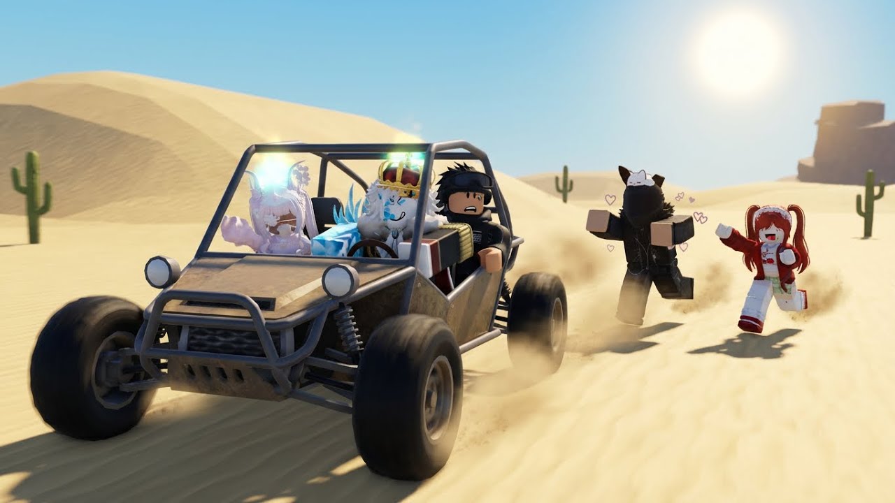 PLAYING “THE DESRT” WITH FRIENDS | Roblox