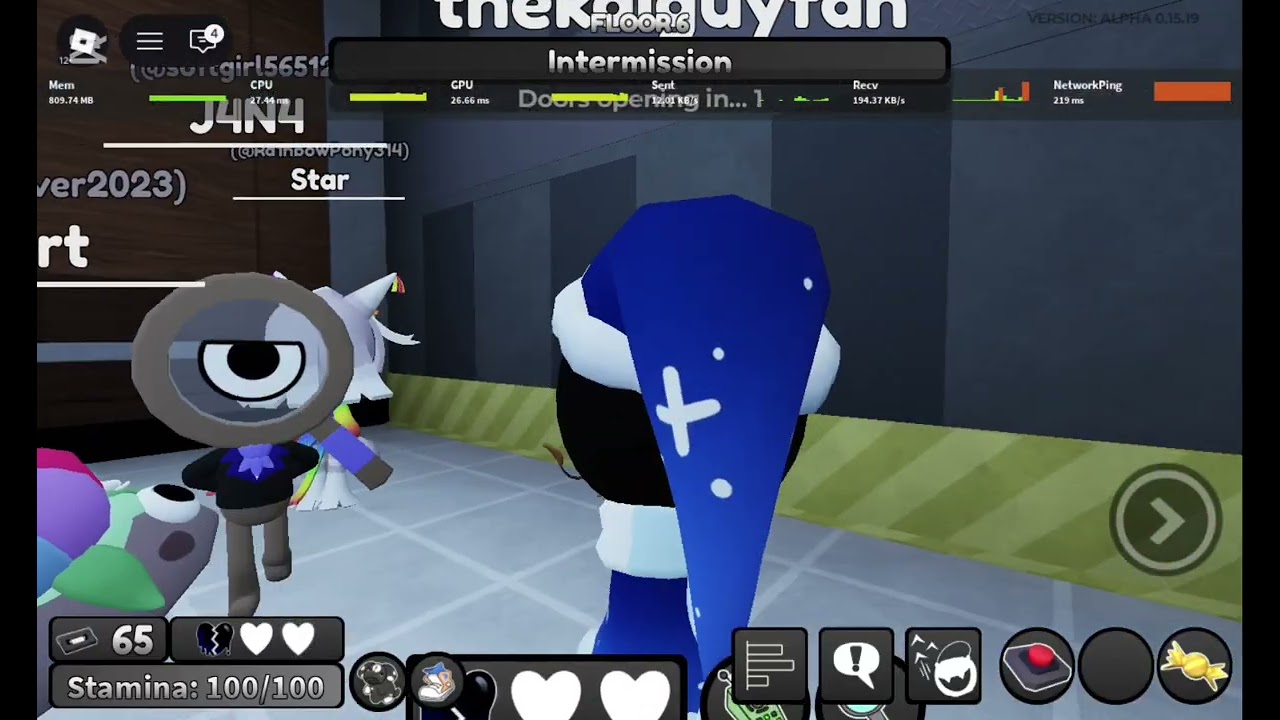 Gourdy distracting while a pebbles pisses him off at small floors (idk what i posted.)