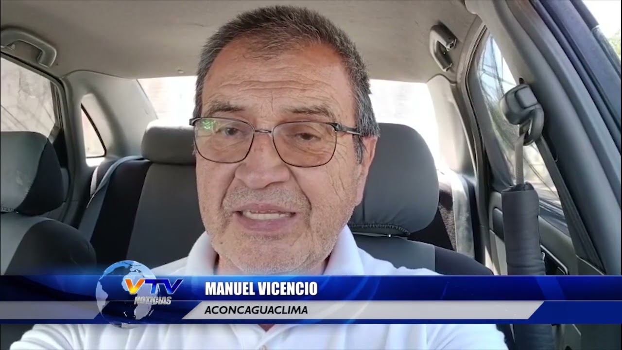 Aviso preventivo por tormentas eléctricas y lluvias en cordillera