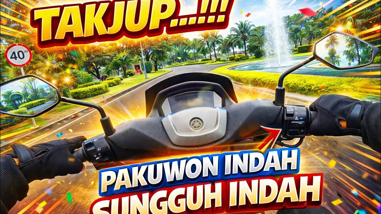 MENAKJUBKAN...!! RIDING DARI UNESA KE PAKUWON INDAH || Motovlog 