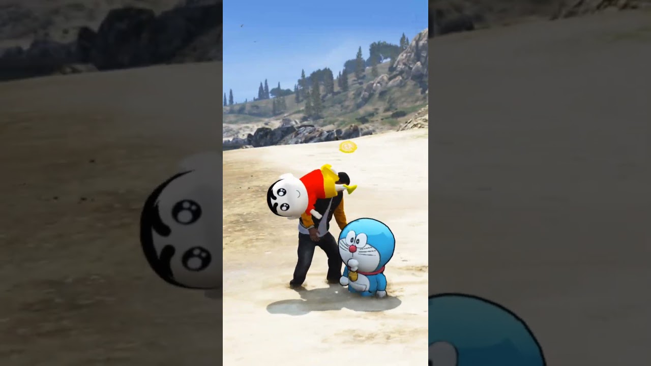 Shinchan Rip 😭 #gta5 #gta #doremongta5 #gta5telugu  #shinchan #gtav #nobita #ramkigaminggta5