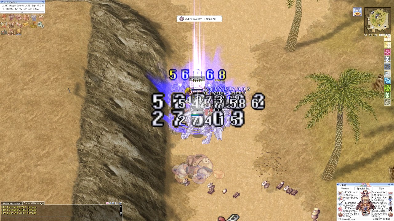 iRO Chaos - Royal Guard (Earth Drive) Blood Branch [Solo]