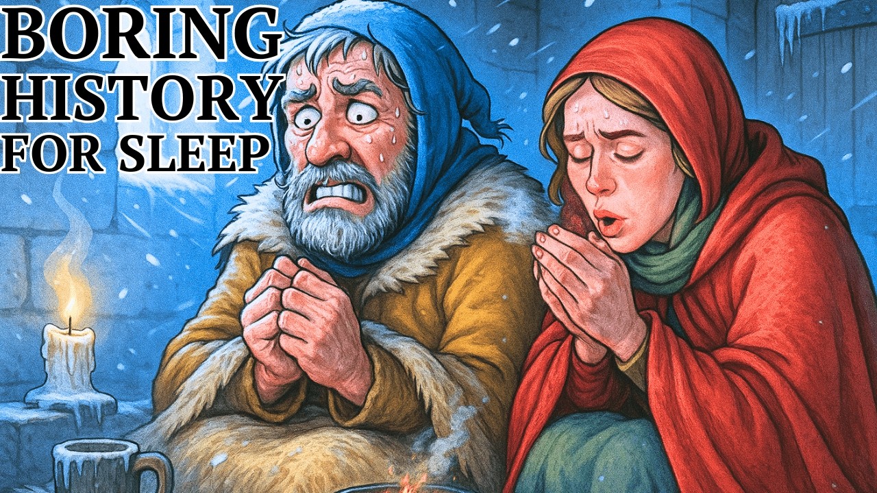 How Did People Sleep in Medieval Castles to Survive Deadly Blizzards | 2 Hours of Relaxing History