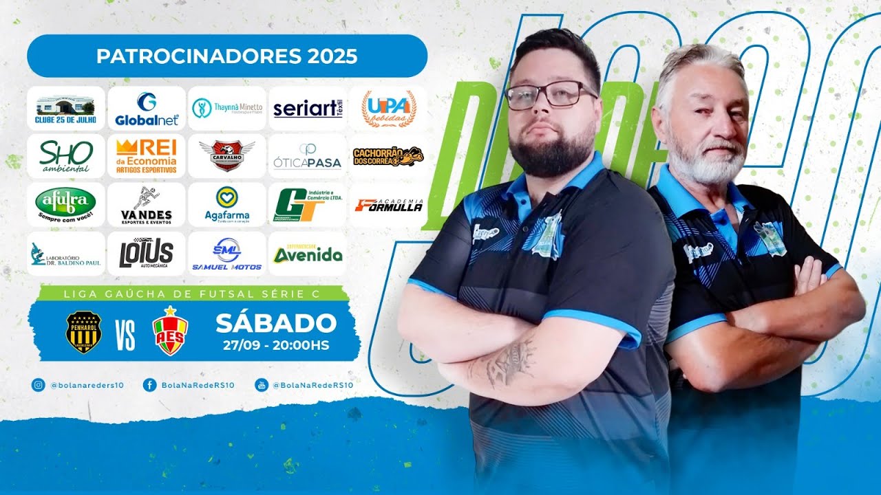 #19H30 - LIGA GA&Uacute;CHA SEMIFINAL IDA - PENHAROL X ASSOCIA&Ccedil;&Atilde;O SOBRADINHO - IMAGENS E NARRA&Ccedil;&Atilde;O