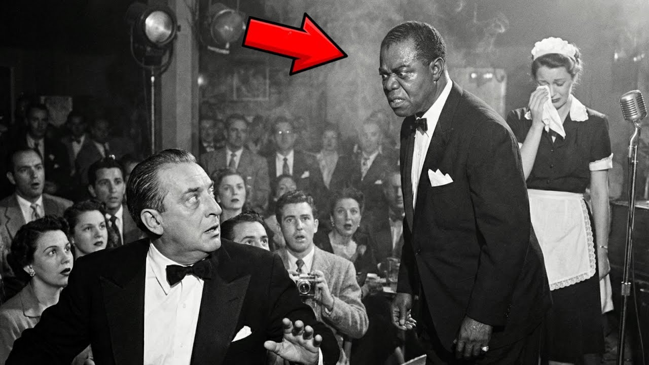 Louis Armstrong STOPPED His Show for a Crying Waitress — What Happened Next Made HISTORY
