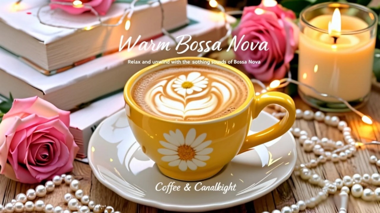 Coffee Jazz Instrumental ☕ Warm Bossa Nova & Soft Piano for Study Work Deep Focus