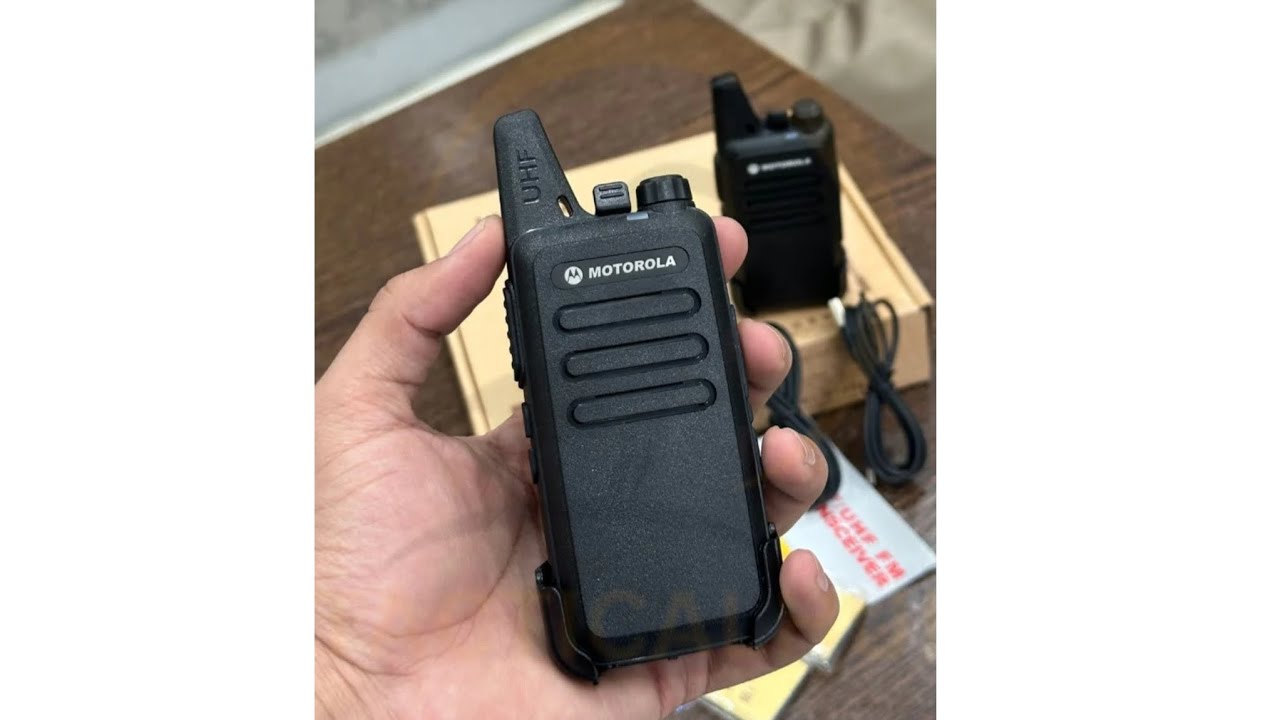 Unboxing of|MOTOROLA SLIM WALKIE TALKIE - 3KM RANGE - PAIR