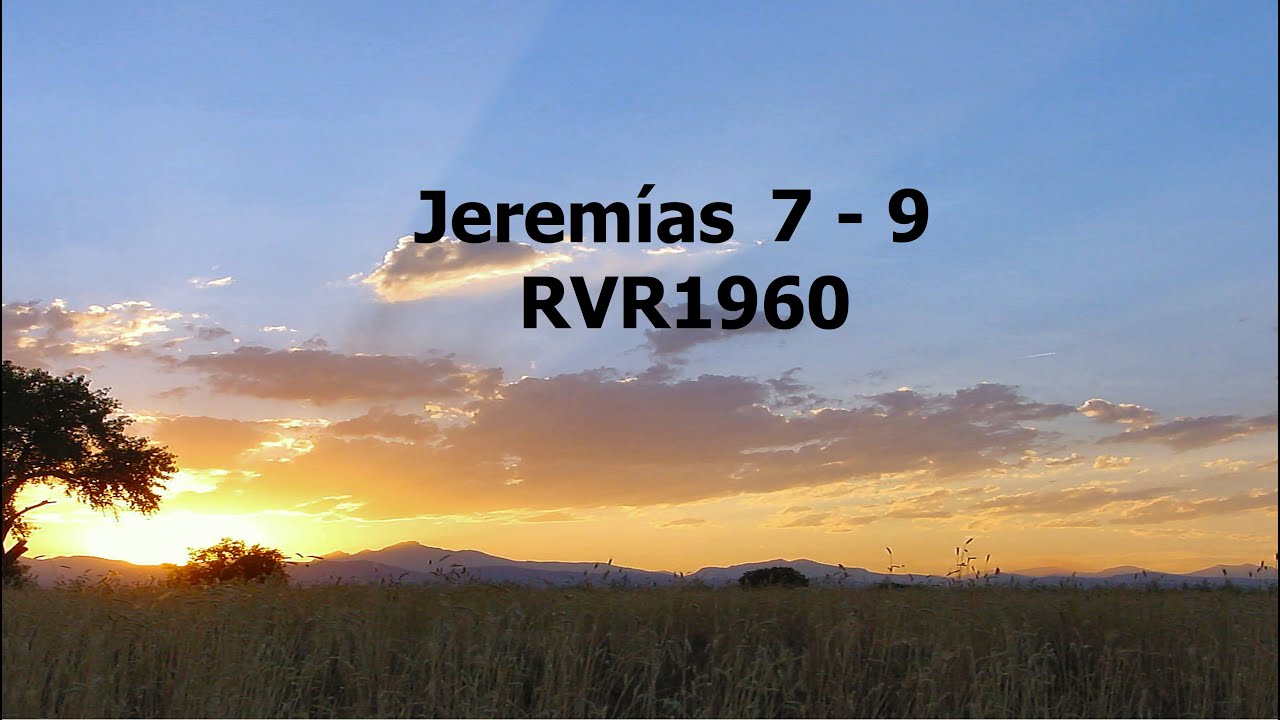 La Biblia hablada /Jeremias 7 - 9
