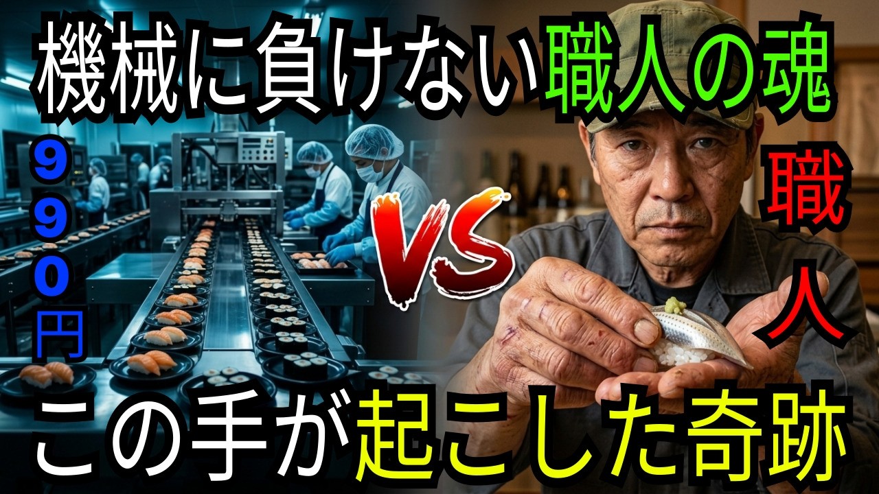 10年ぶりに出したその手が　人生を逆転させた一貫の寿司　その手は間違っていなかった
