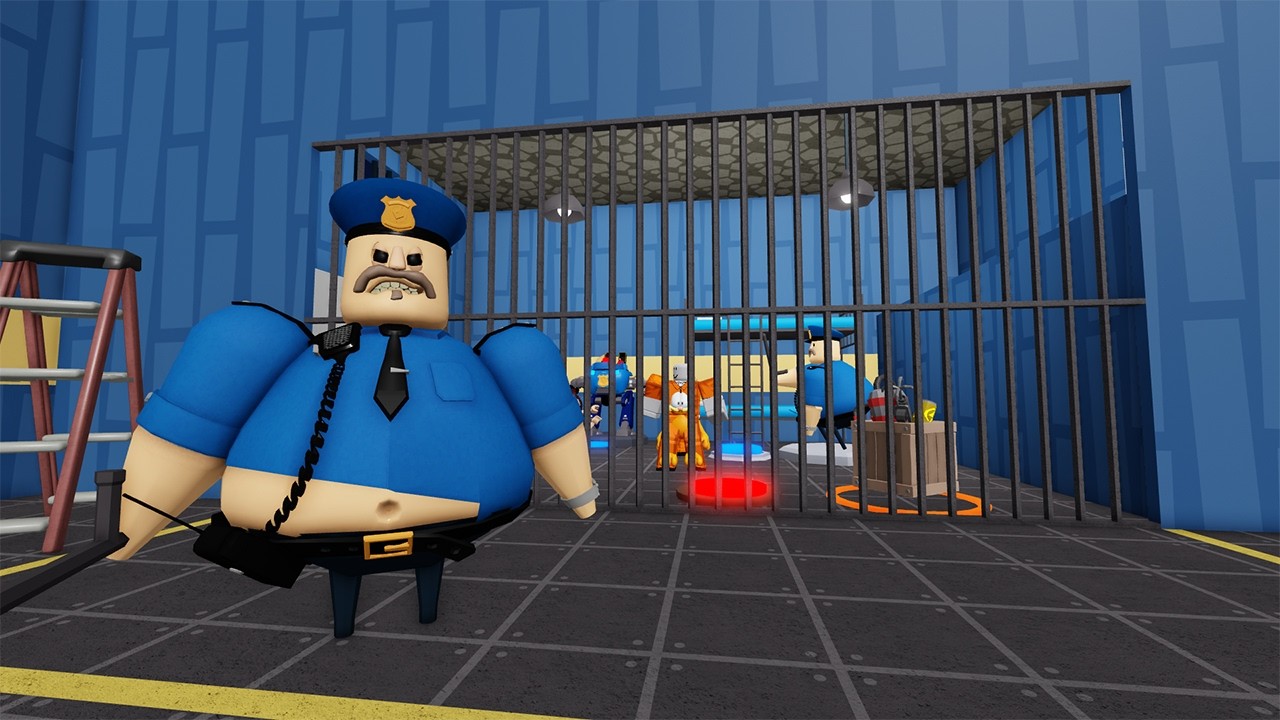 FREE ITEMS! POLICE BOY 2 PLAYER ESCAPE PRISON!! roblox! Gameplay Walkthrough 4K