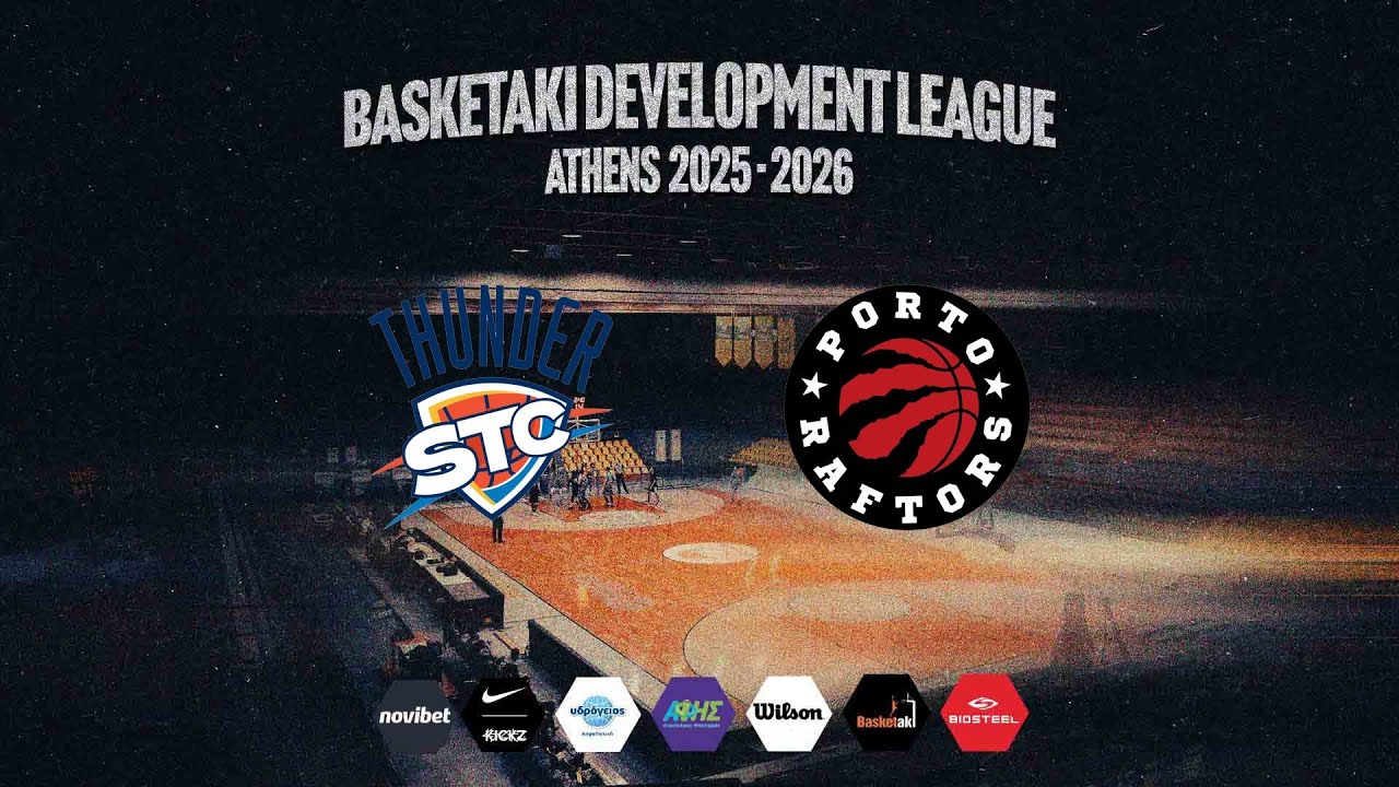 Basketaki The League - Stone City Thunder Vs Porto Raftors (21/02/2026)