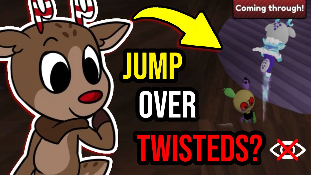 JUMPING OVER TWISTEDS As RUDIE!? [Dandy&rsquo;s World TUTORIAL]