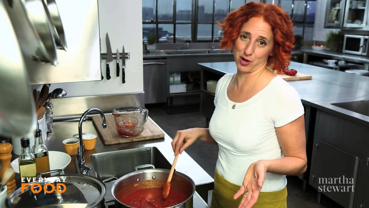 Sriracha-Marinara Sauce with Meatballs - Everyday Food with Sarah Carey