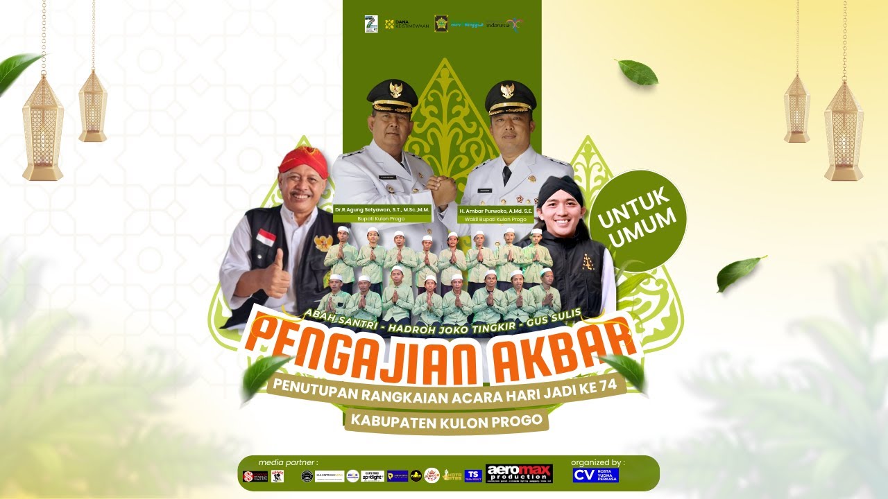 PENGAJIAN AKBAR | PENUTUPAN RANGKAIAN ACARA HARI JADI KE 74 KABUPATEN KULON PROGO | 1 November 2025