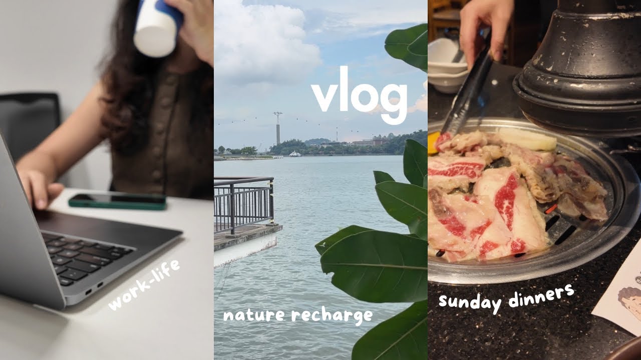 singapore vlog 🐚 busy work days, café journaling, Labrador Nature Reserve