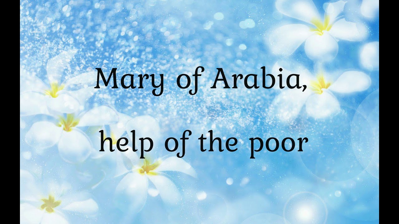 Our Lady of Arabia Song Lyrics