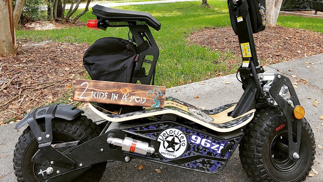 #REVIEW new MotoTec Velocifero Mad 48v 1600w Electric Scooter - The GOOD & BAD after 1 year of use