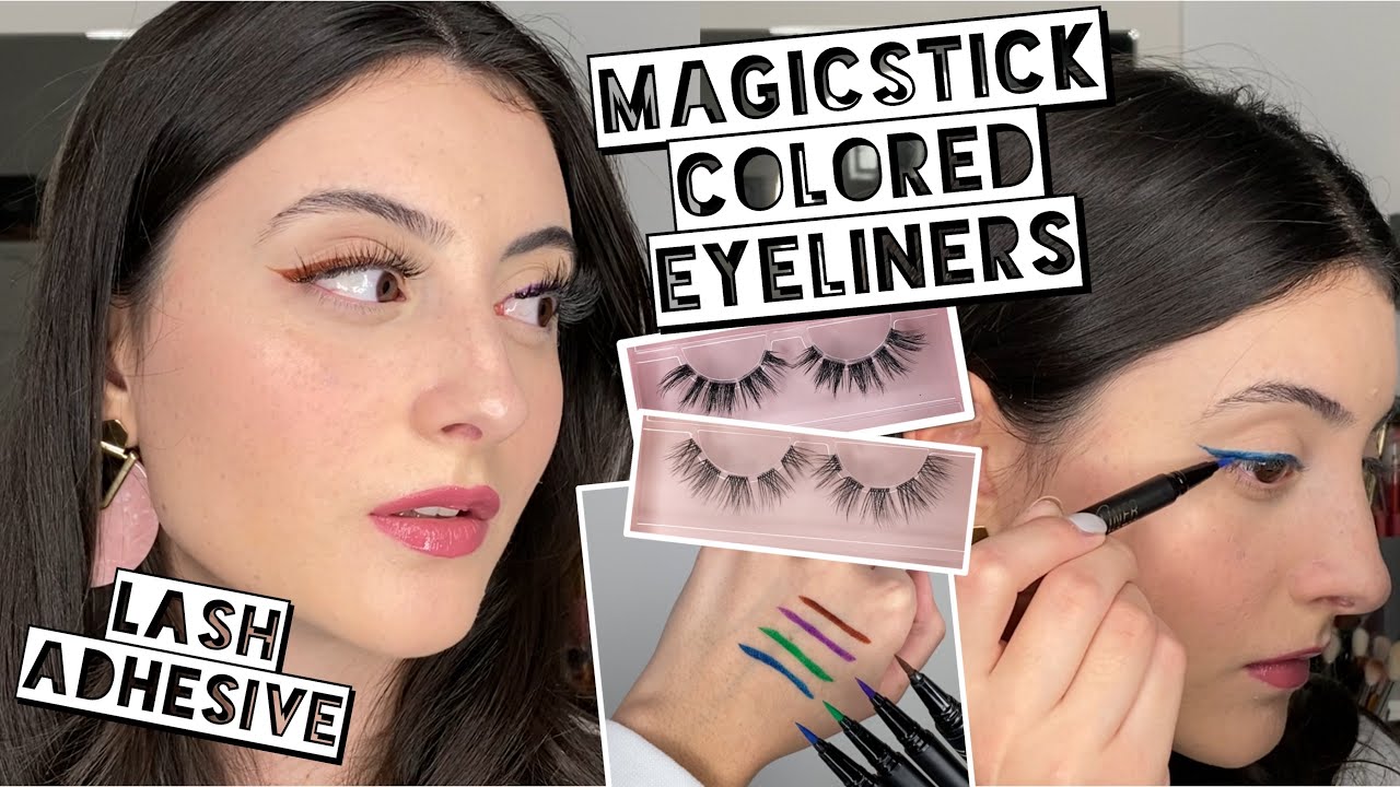 MAGIC STICK EYELINERS...ARE THEY REALLY MAGIC? | Eyeliner Lash Adhesive