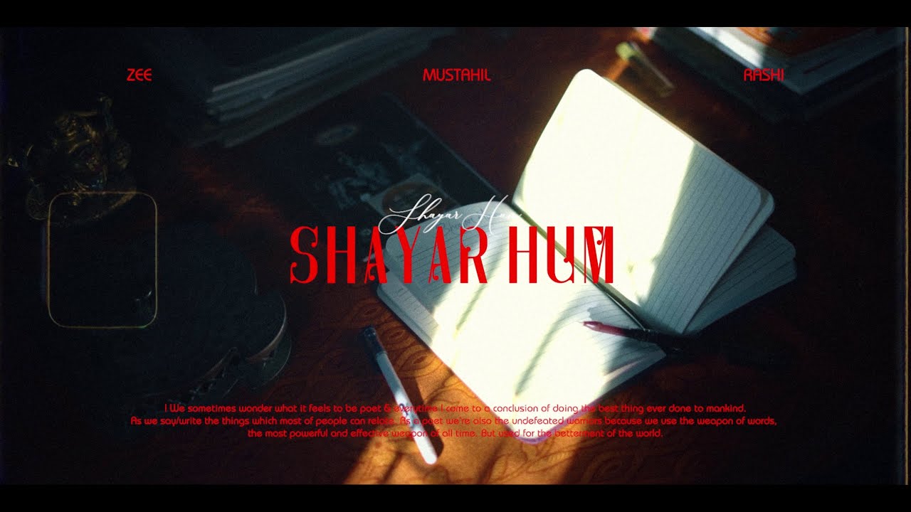 SHAYAR HUM | Mustahil | Rashi | Zee Prod.by @SRKTNZ
