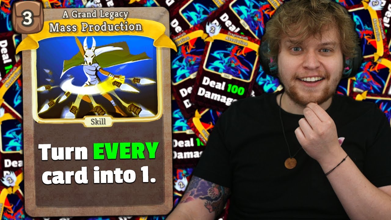 I TURNED MY ENTIRE DECK INTO 1 CARD!!