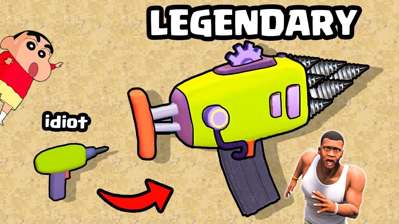 SHINCHAN UPGRADING NOOB DRILL to GOD DRILL with FRANKLIN and CHOP | Dream SQUAD OP