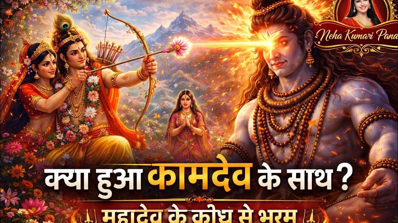 🔥 शिव ने क्यों किया कामदेव को भस्म? पूरी पौराणिक कथा🌺 कामदेव और रति की प्रेम कहानी | सनातन रहस्य 